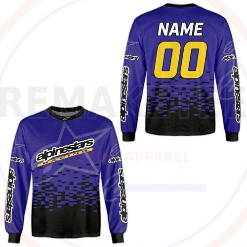 RemakeTee Custom Vintage Retro VMX Racing Jersey 205