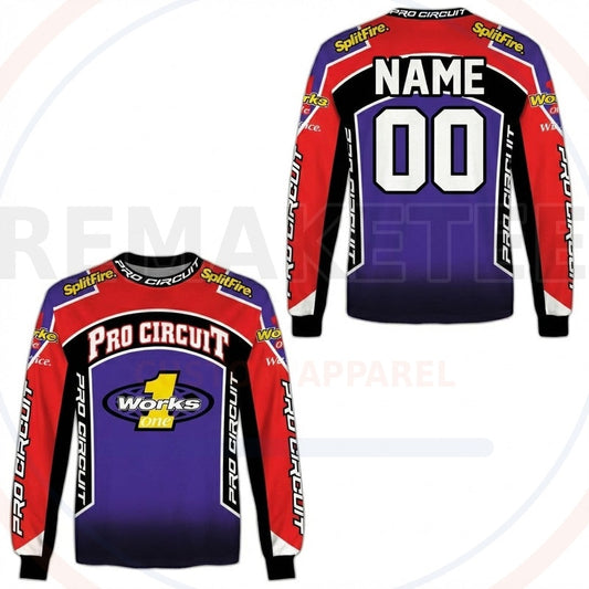 RemakeTee Custom Vintage Retro VMX Racing Jersey 410