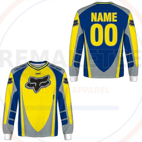 RemakeTee Custom Vintage Retro VMX Racing Jersey 551