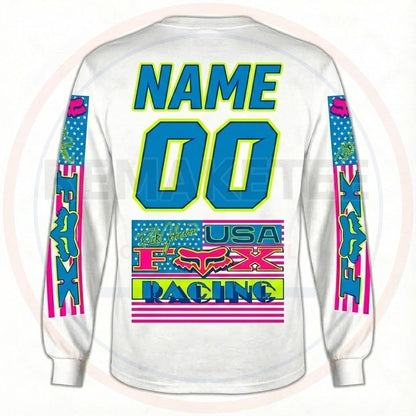 RemakeTee Custom Vintage Retro VMX Racing Jersey 703