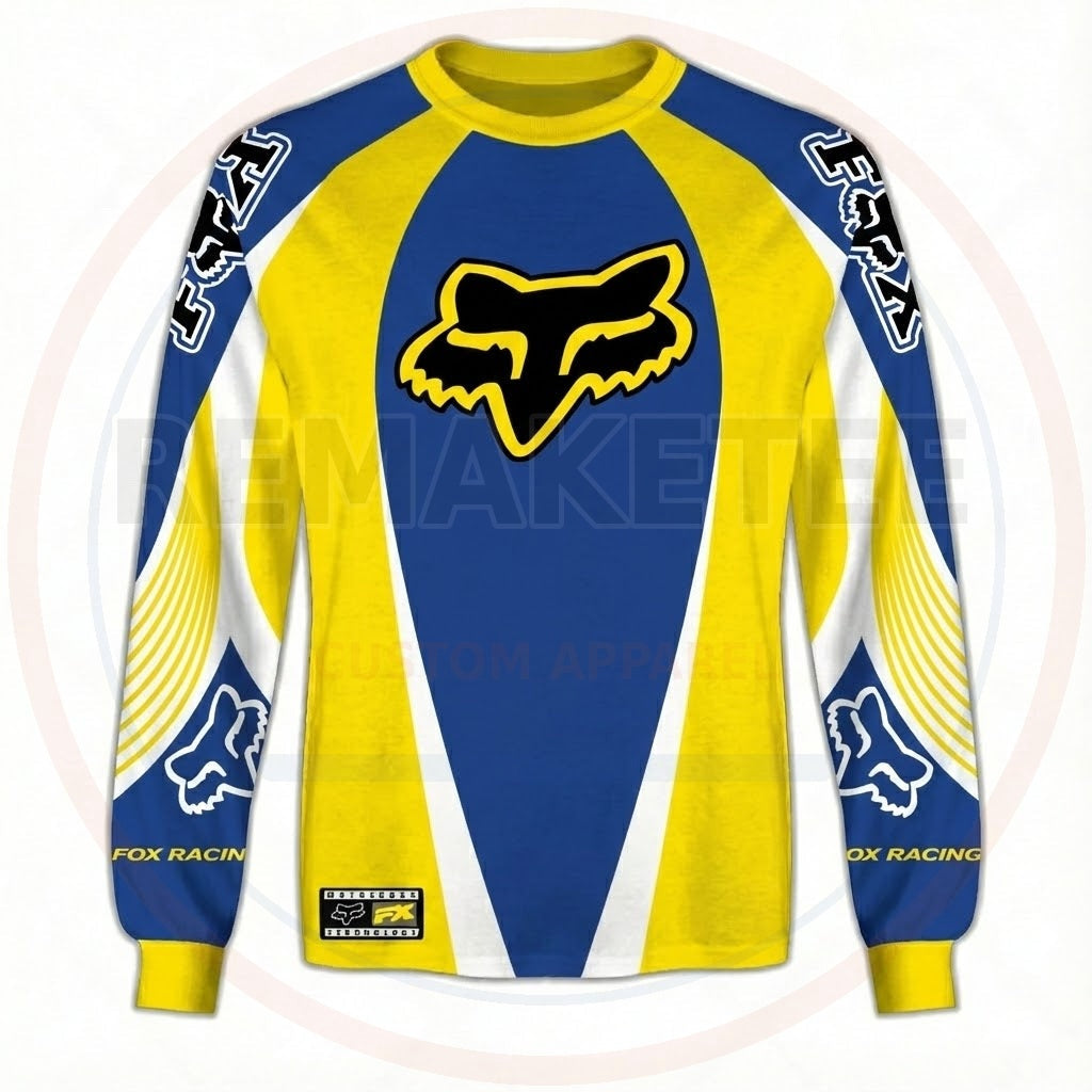 RemakeTee Custom Vintage Retro VMX Racing Jersey 710