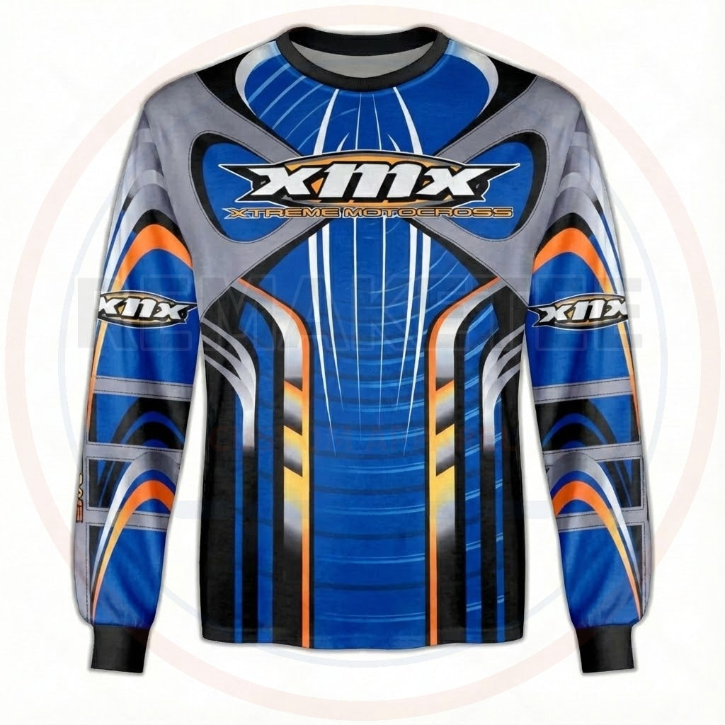 RemakeTee Custom Vintage Retro VMX Racing Jersey 711