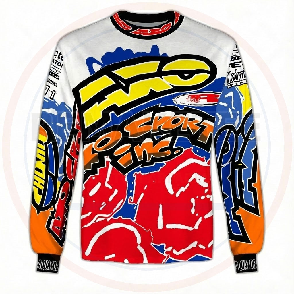 RemakeTee Custom Vintage Retro VMX Racing Jersey 724