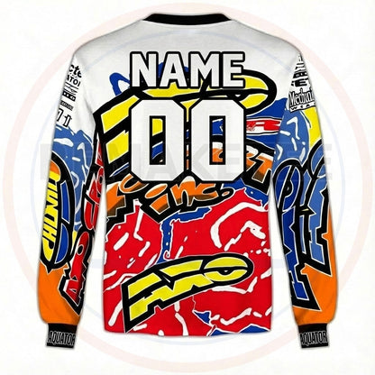 RemakeTee Custom Vintage Retro VMX Racing Jersey 724