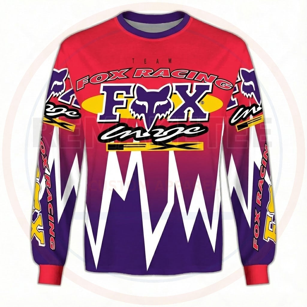 RemakeTee Custom Vintage Retro VMX Racing Jersey 727