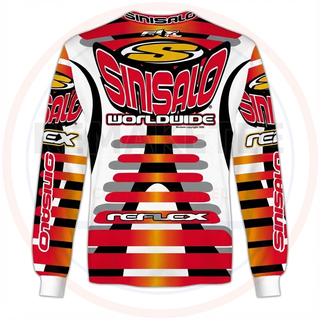 RemakeTee Custom Vintage Retro VMX Racing Jersey 783