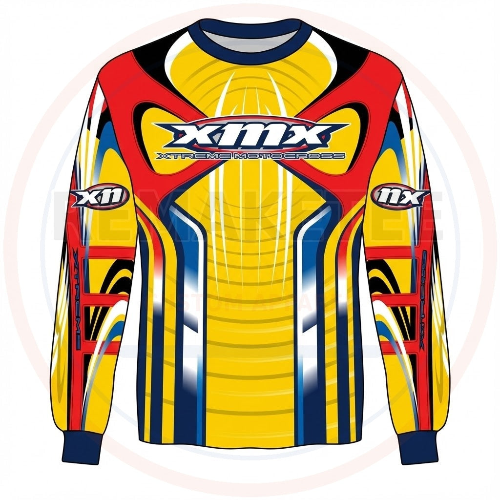 RemakeTee Custom Vintage Retro VMX Racing Jersey 786