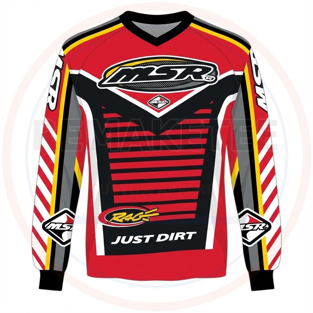 RemakeTee Custom Vintage Retro VMX Racing Jersey 821