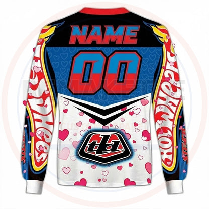 RemakeTee Custom Vintage Retro VMX Racing Jersey 853