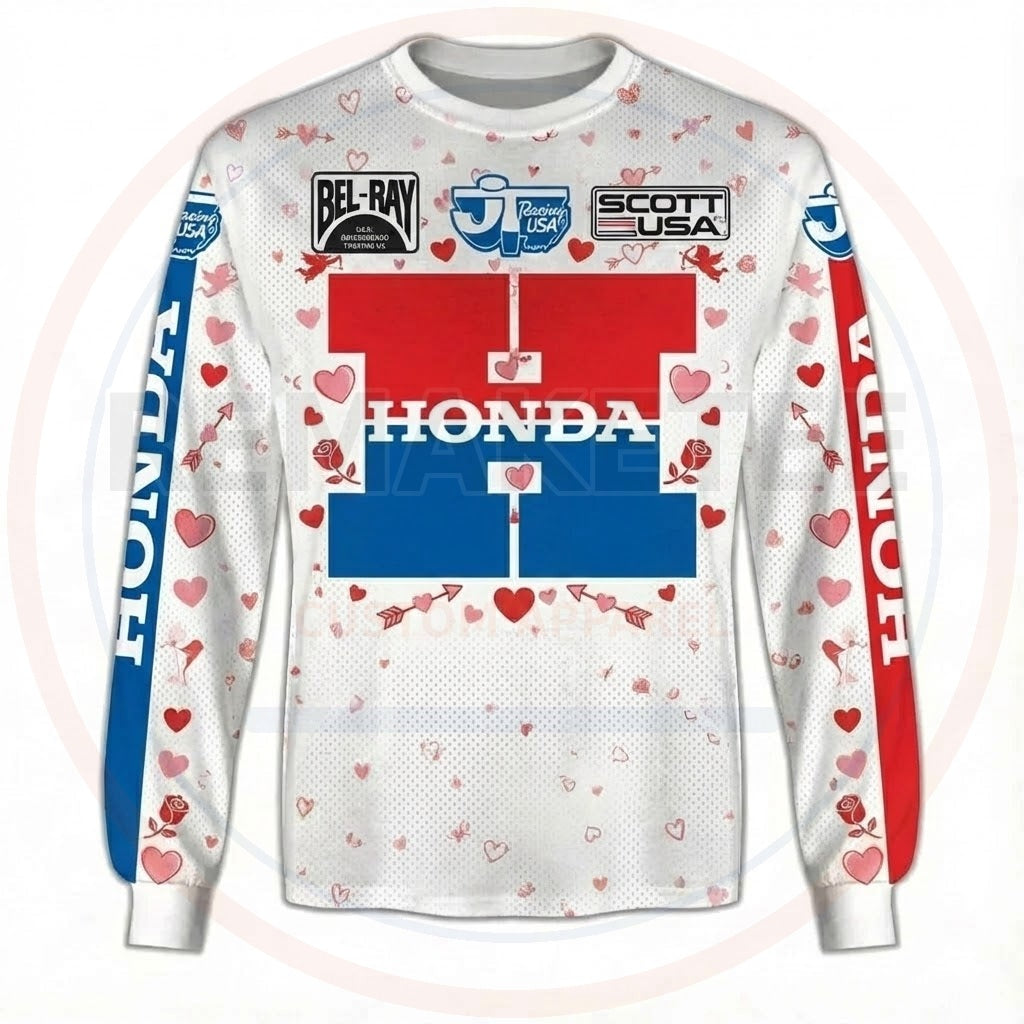 RemakeTee Custom Vintage Retro VMX Racing Jersey 855