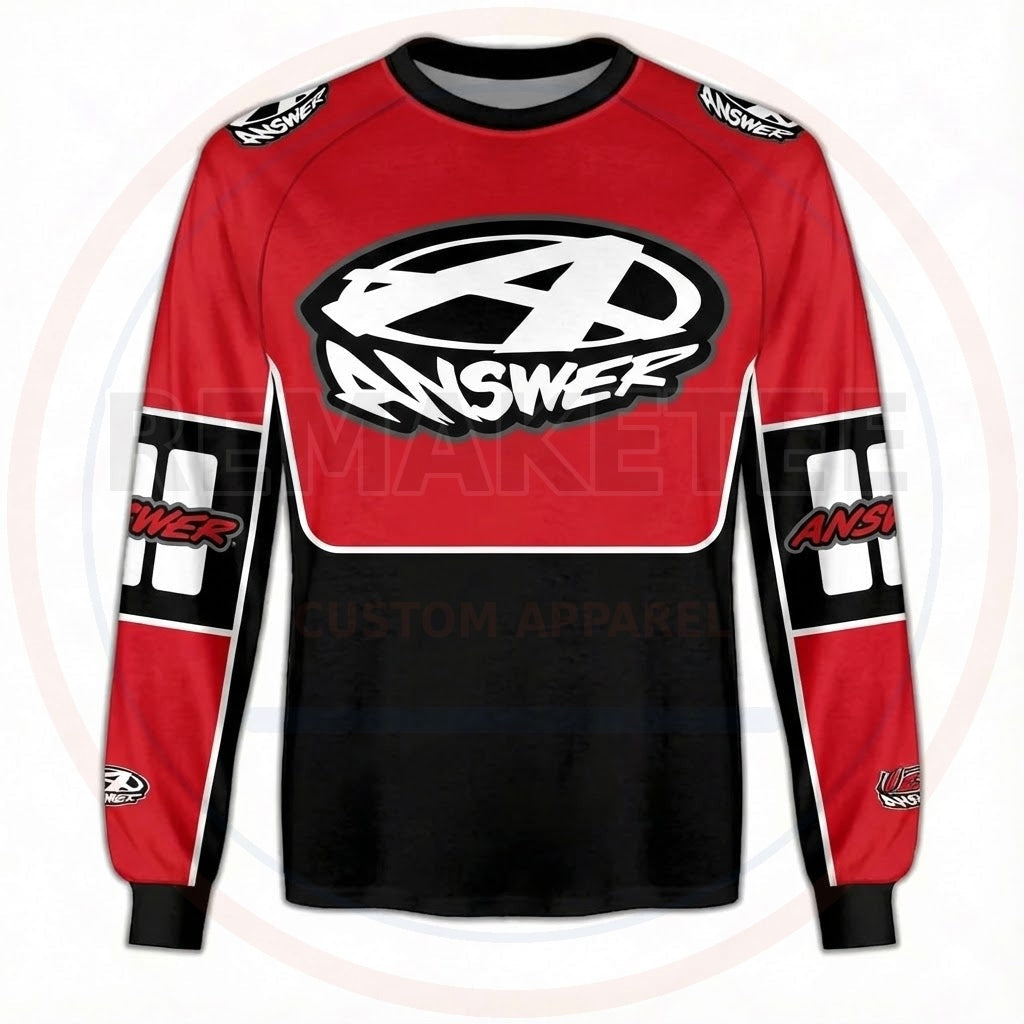 RemakeTee Custom Vintage Retro VMX Racing Jersey 895