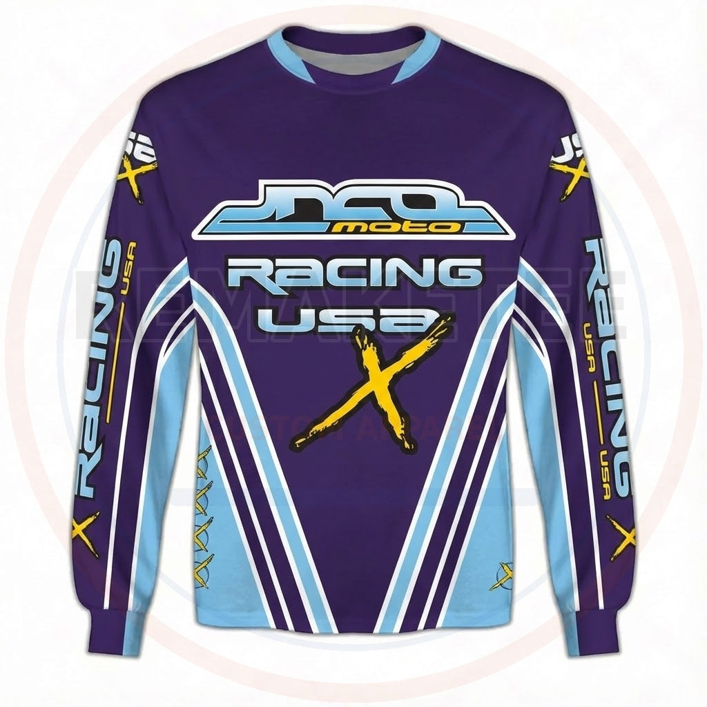 RemakeTee Custom Vintage Retro VMX Racing Jersey 908