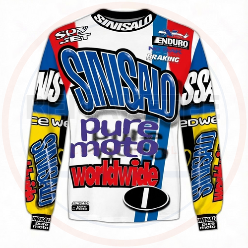 RemakeTee Custom Vintage Retro VMX Racing Jersey 926