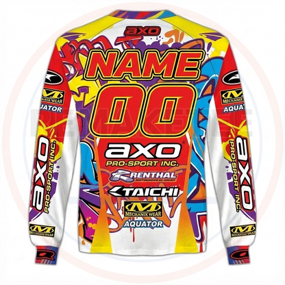 RemakeTee Custom Vintage Retro VMX Racing Jersey 927