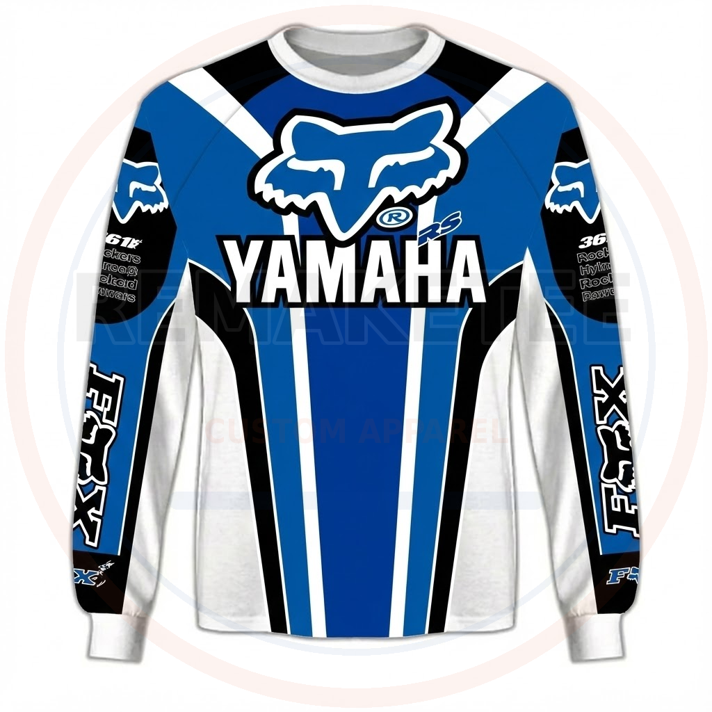 RemakeTee Custom Vintage Retro VMX Racing Jersey 934
