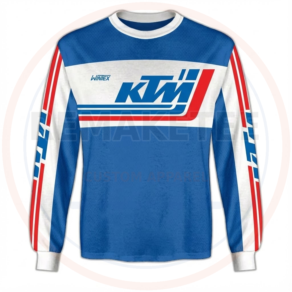 RemakeTee Custom Vintage Retro VMX Racing Jersey 942