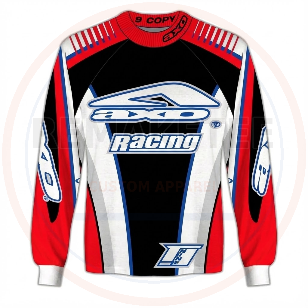 RemakeTee Custom Vintage Retro VMX Racing Jersey 946
