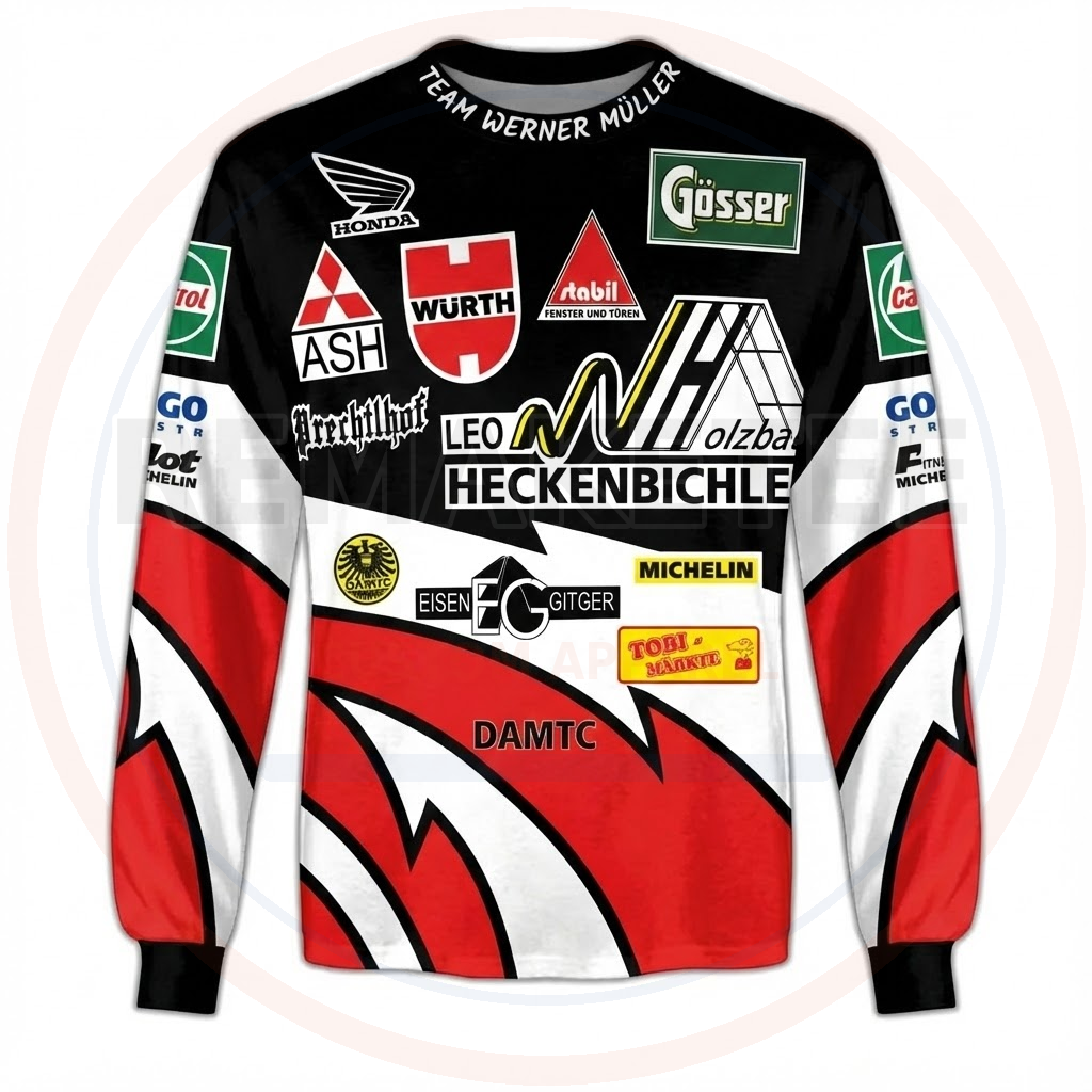RemakeTee Custom Vintage Retro VMX Racing Jersey 952