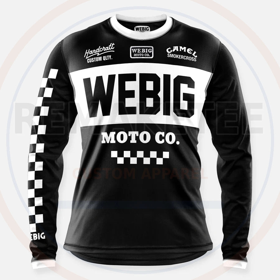 RemakeTee Custom Vintage Retro VMX Racing Jersey 984