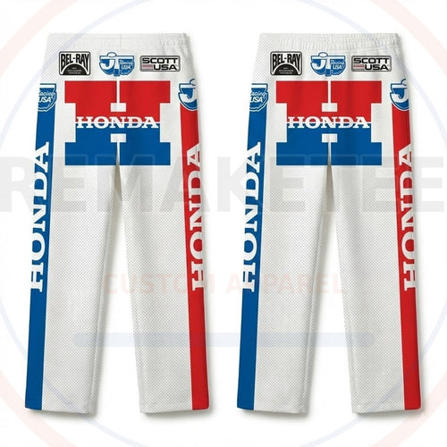 RemakeTee Custom Vintage Retro VMX Racing Long Pants 044