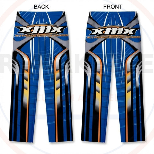 RemakeTee Custom Vintage Retro VMX Racing Long Pants 081
