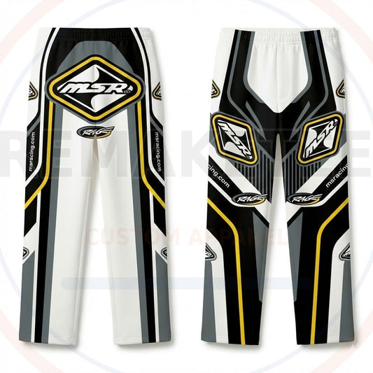 RemakeTee Custom Vintage Retro VMX Racing Long Pants 083