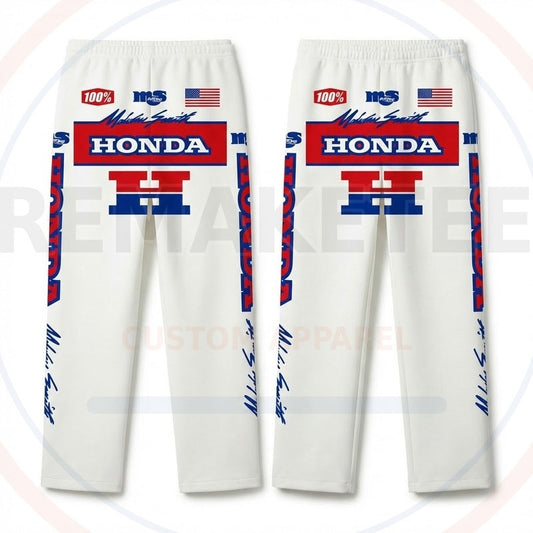 RemakeTee Custom Vintage Retro VMX Racing Long Pants 097