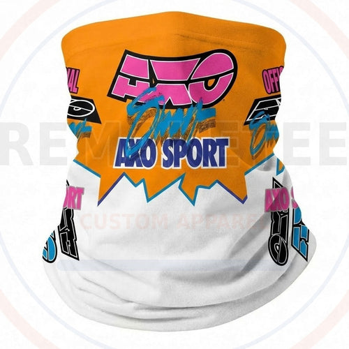 RemakeTee Custom Vintage Retro VMX Racing Neck Gaiter 022