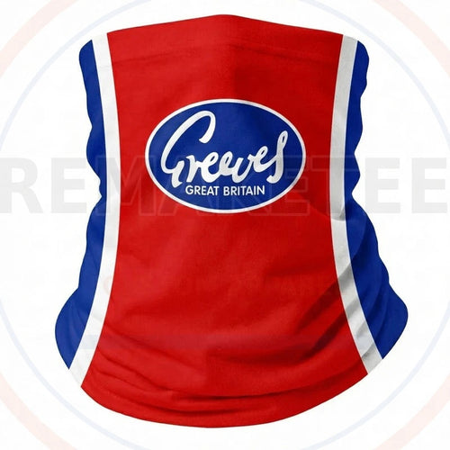 RemakeTee Custom Vintage Retro VMX Racing Neck Gaiter 030