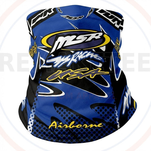 RemakeTee Custom Vintage Retro VMX Racing Neck Gaiter 075