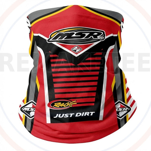 RemakeTee Custom Vintage Retro VMX Racing Neck Gaiter 097