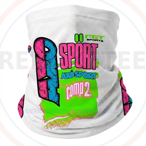 RemakeTee Custom Vintage Retro VMX Racing Neck Gaiter 117