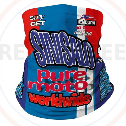 RemakeTee Custom Vintage Retro VMX Racing Neck Gaiter 135