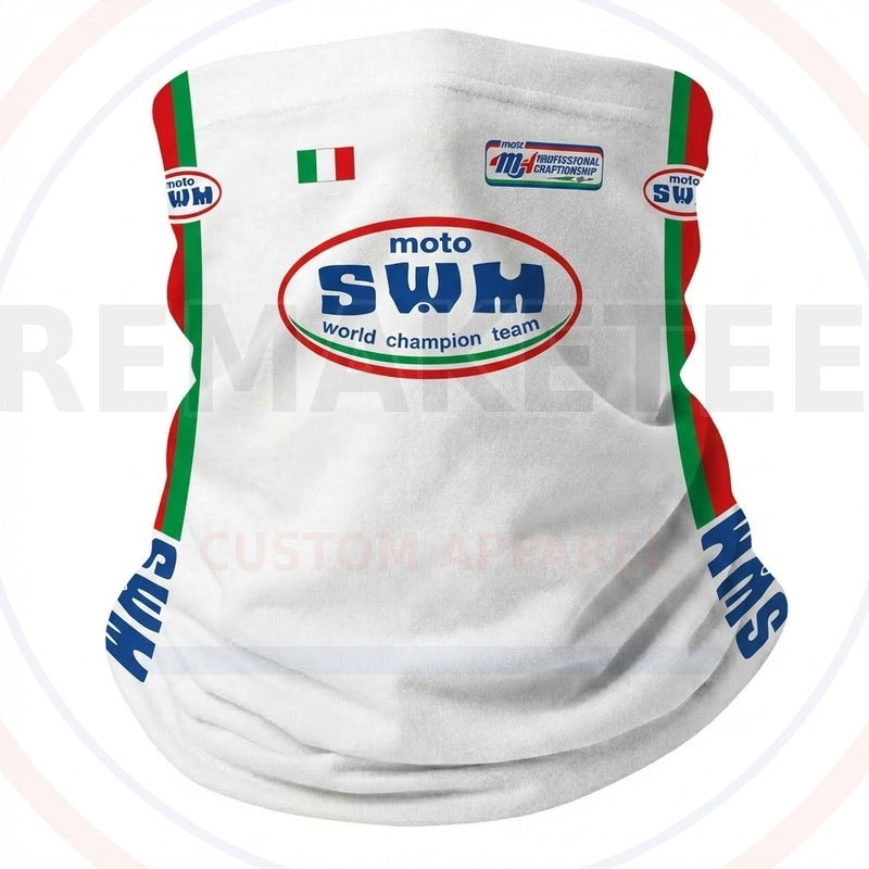 RemakeTee Custom Vintage Retro VMX Racing Neck Gaiter 293