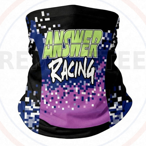 RemakeTee Custom Vintage Retro VMX Racing Neck Gaiter 310