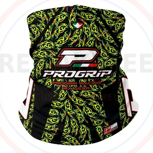 RemakeTee Custom Vintage Retro VMX Racing Neck Gaiter 337