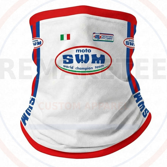 RemakeTee Custom Vintage Retro VMX Racing Neck Gaiter 358