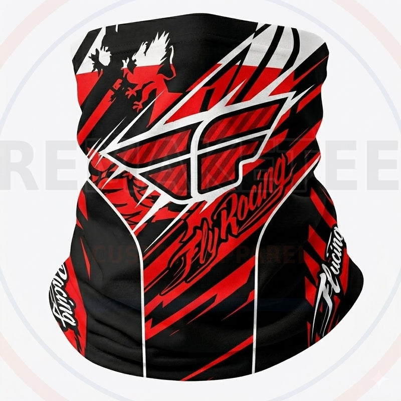 RemakeTee Custom Vintage Retro VMX Racing Neck Gaiter 360