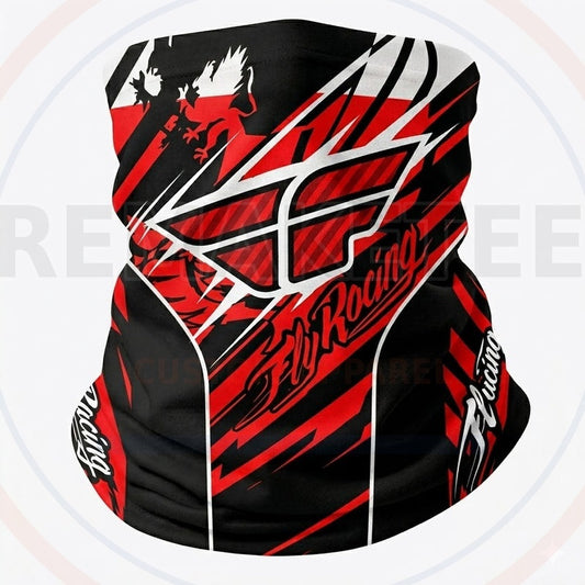 RemakeTee Custom Vintage Retro VMX Racing Neck Gaiter 360