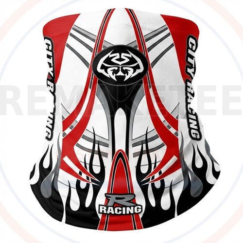 RemakeTee Custom Vintage Retro VMX Racing Neck Gaiter 369
