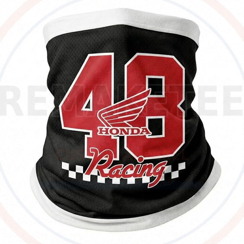 RemakeTee Custom Vintage Retro VMX Racing Neck Gaiter 381