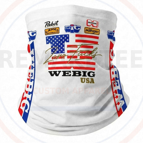 RemakeTee Custom Vintage Retro VMX Racing Neck Gaiter 388