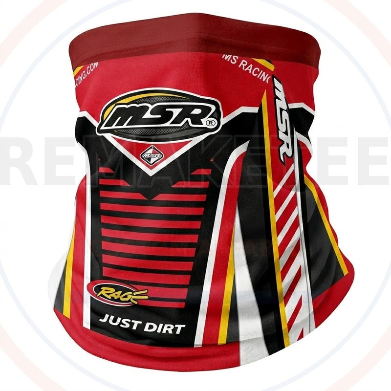 RemakeTee Custom Vintage Retro VMX Racing Neck Gaiter 389