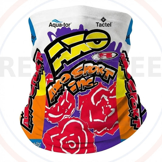 RemakeTee Custom Vintage Retro VMX Racing Neck Gaiter 403