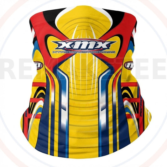 RemakeTee Custom Vintage Retro VMX Racing Neck Gaiter 406
