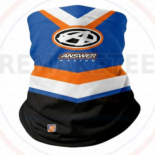 RemakeTee Custom Vintage Retro VMX Racing Neck Gaiter 408