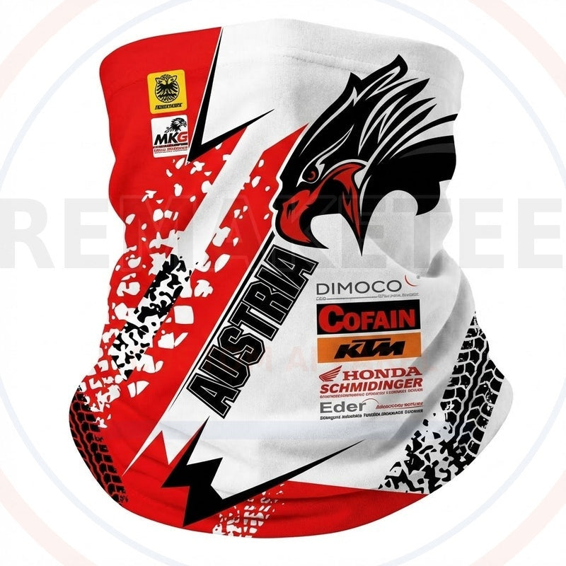 RemakeTee Custom Vintage Retro VMX Racing Neck Gaiter 415