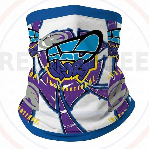 RemakeTee Custom Vintage Retro VMX Racing Neck Gaiter 427