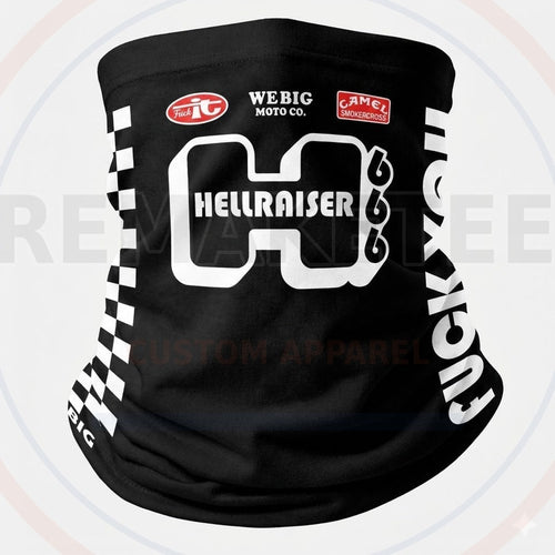 RemakeTee Custom Vintage Retro VMX Racing Neck Gaiter 435