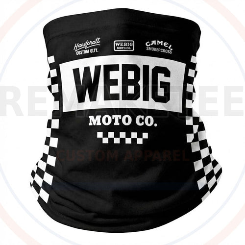 RemakeTee Custom Vintage Retro VMX Racing Neck Gaiter 460
